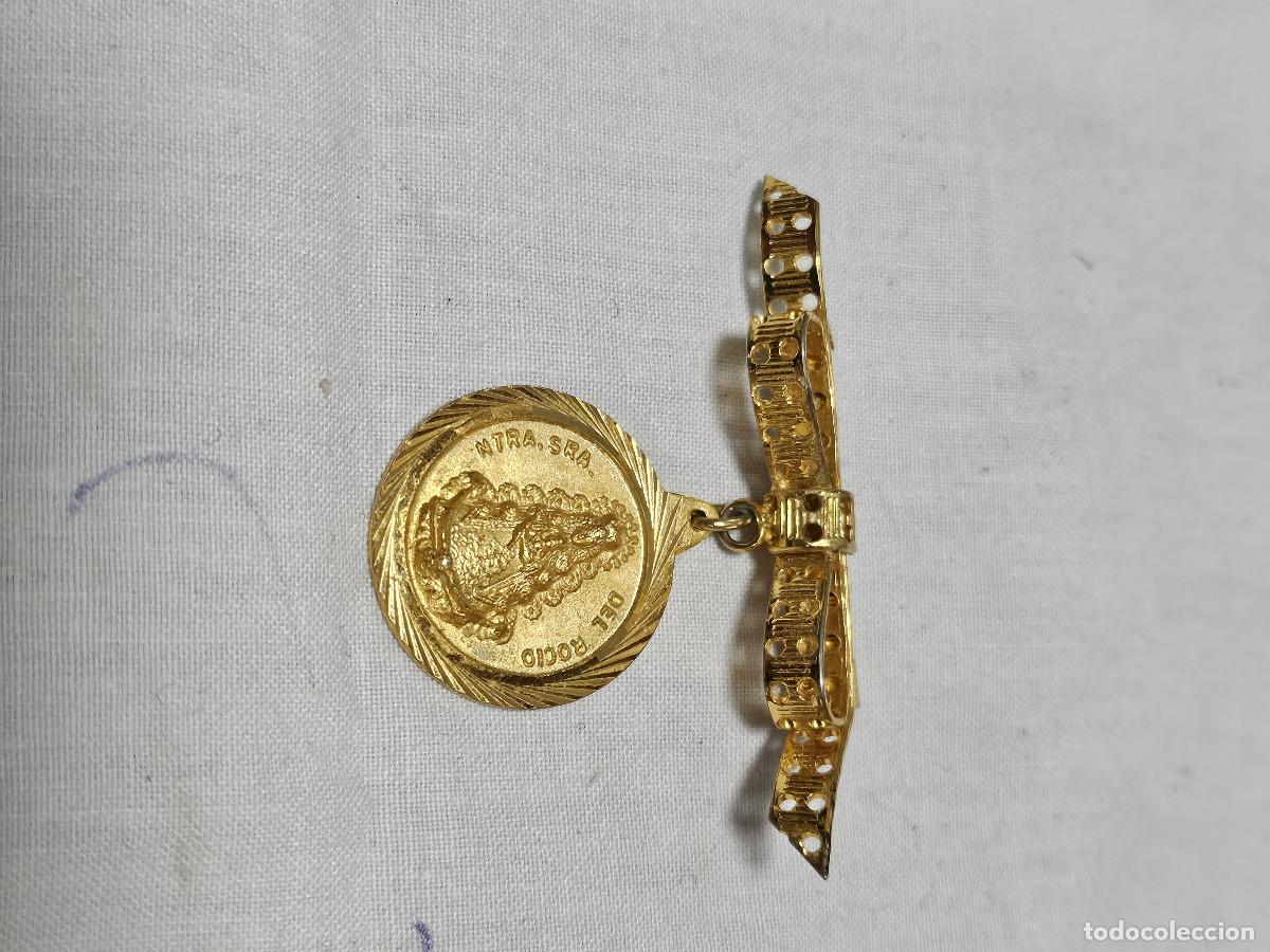 Joyeria: broche de color dorado virgen - Foto 1