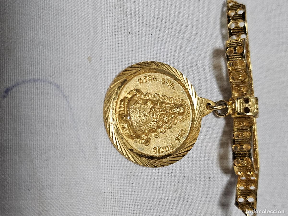 Joyeria: broche de color dorado virgen - Foto 2