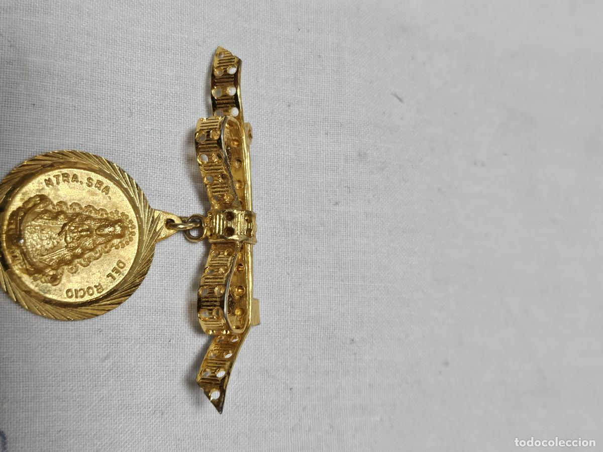 Joyeria: broche de color dorado virgen - Foto 3