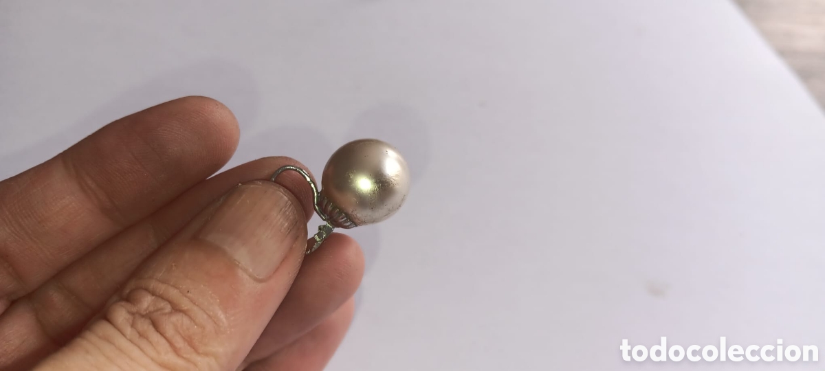 Joyeria: Pendientes perlas a&ntilde;os 50 - Foto 3