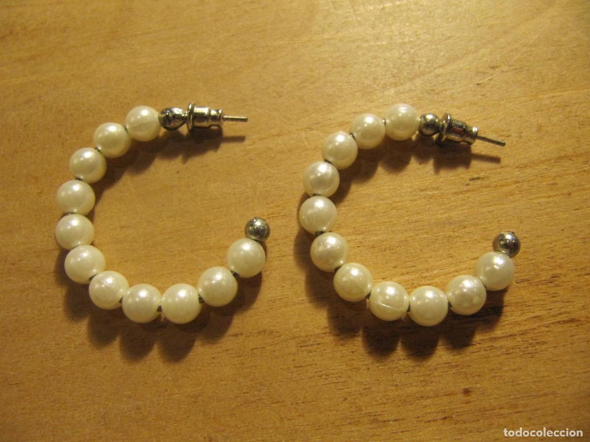Joyeria: PENDIENTES AROS CON PERLAS - Foto 1