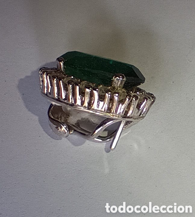 Joyeria: Pendientes a&ntilde;os 60. Pedreria - Foto 3