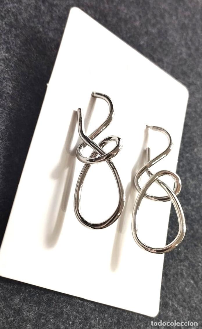 Joyeria: Pendientes largos color plata, Nuevos - Foto 2