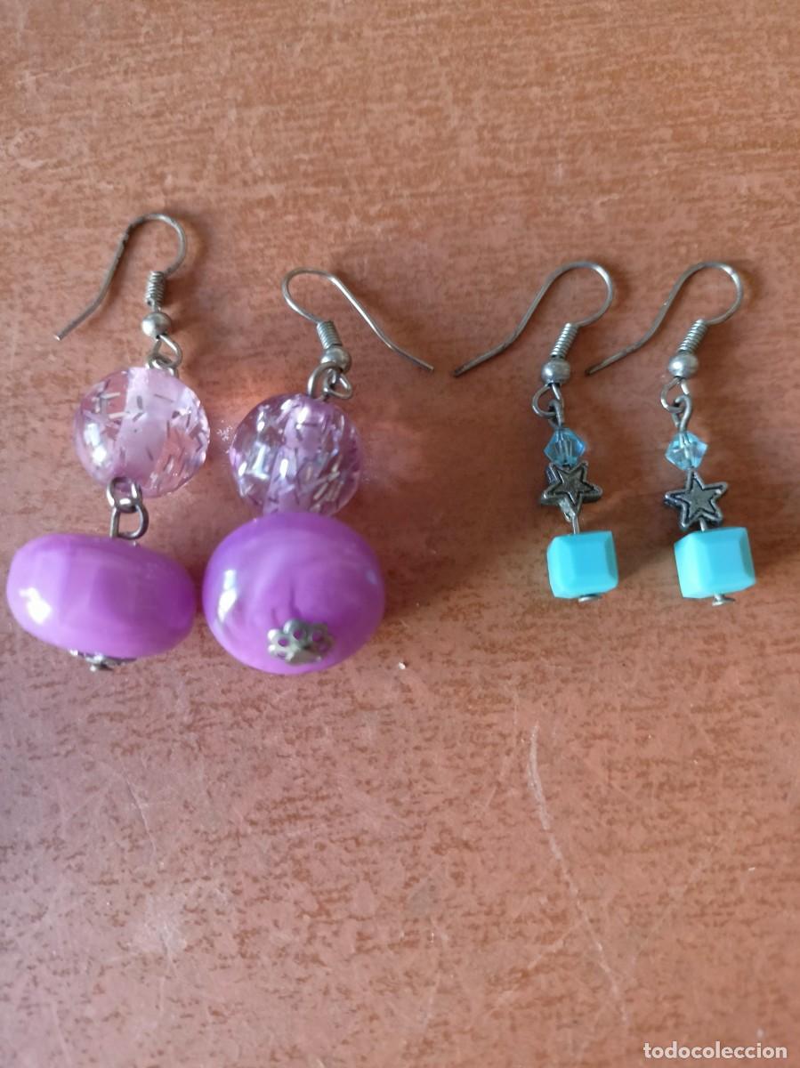 Joyeria: Dos pares de pendientes bisuteria - Foto 1