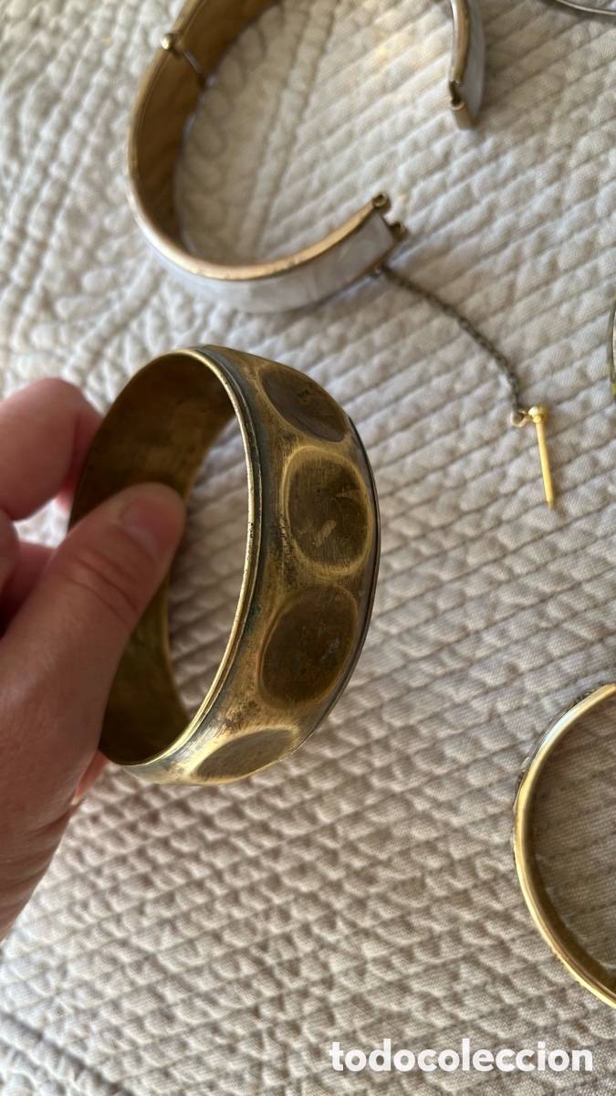 Joyeria: Lote variado de pulseras oro de Toledo - Foto 9