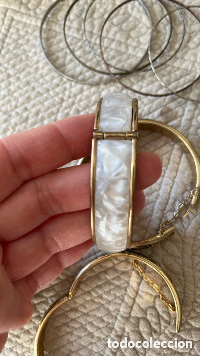 Joyeria: Lote variado de pulseras oro de Toledo - Foto 10