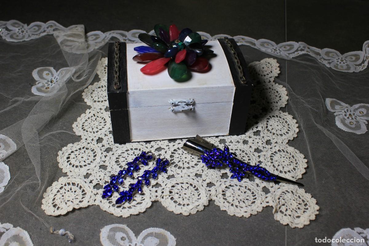 Joyeria: joyero con pendientes y pinza pelo - Foto 1