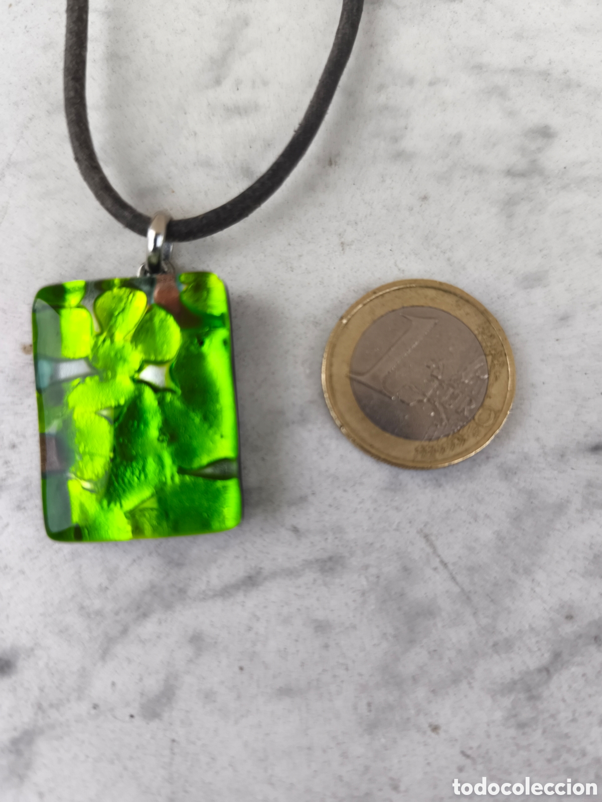 Joyeria: Colgante cristal de Murano. Impecable - Foto 1