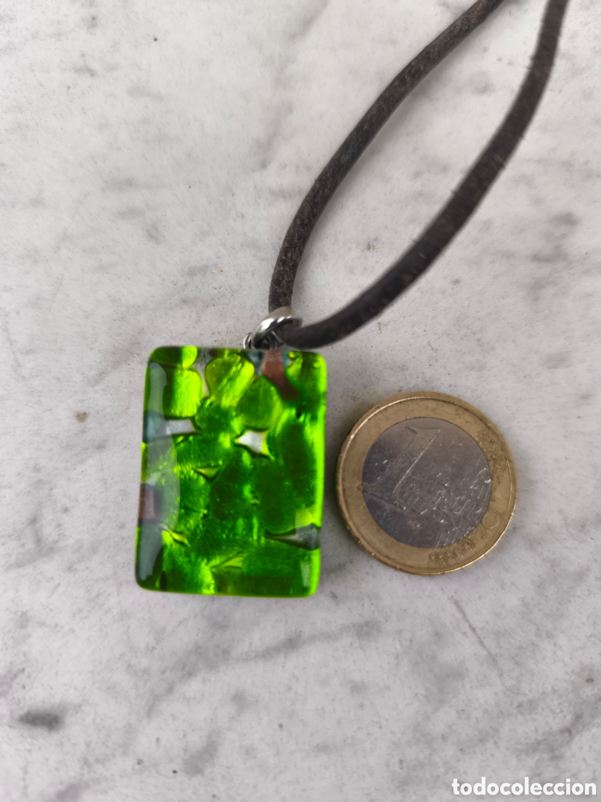 Joyeria: Colgante cristal de Murano. Impecable - Foto 4