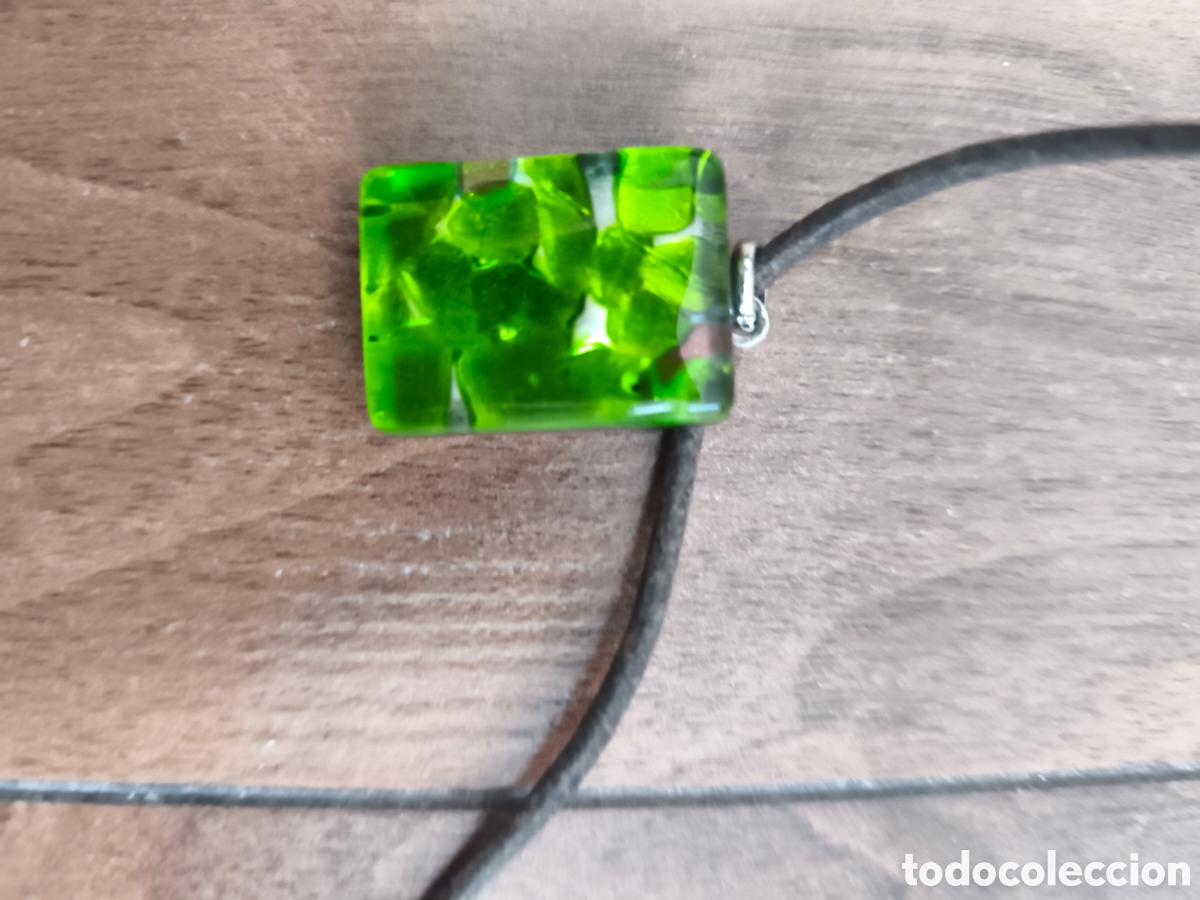 Joyeria: Colgante cristal de Murano. Impecable - Foto 5
