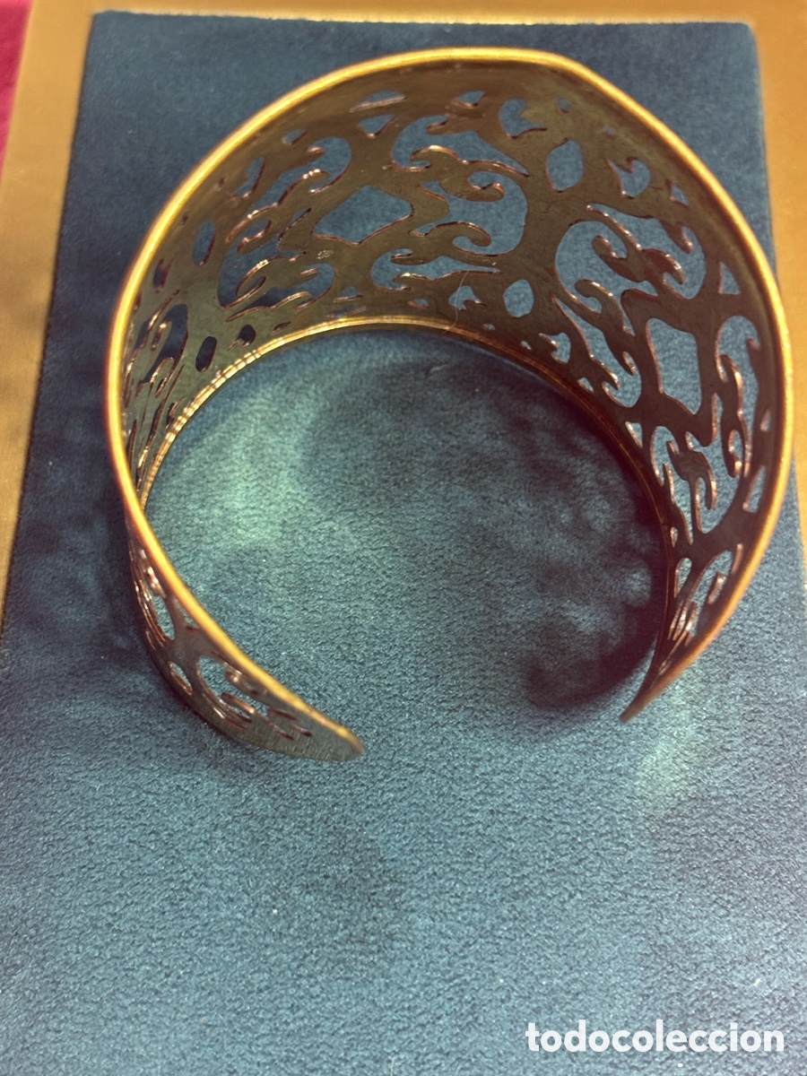 Joyeria: Pulsera brazalete dorado - Foto 2