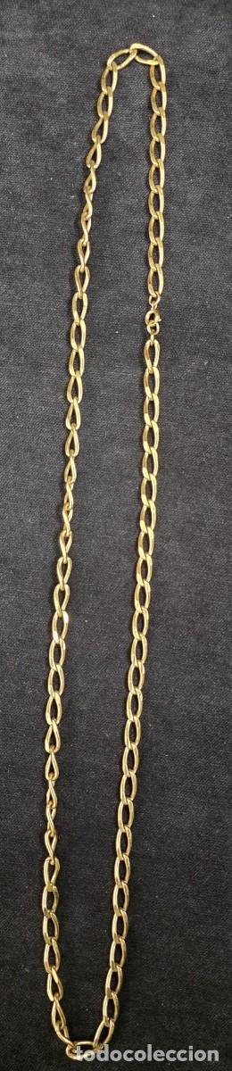 Joyeria: Cadena larga dorada 40 cm &ndash; estilo cl&aacute;sico elegante - Foto 1