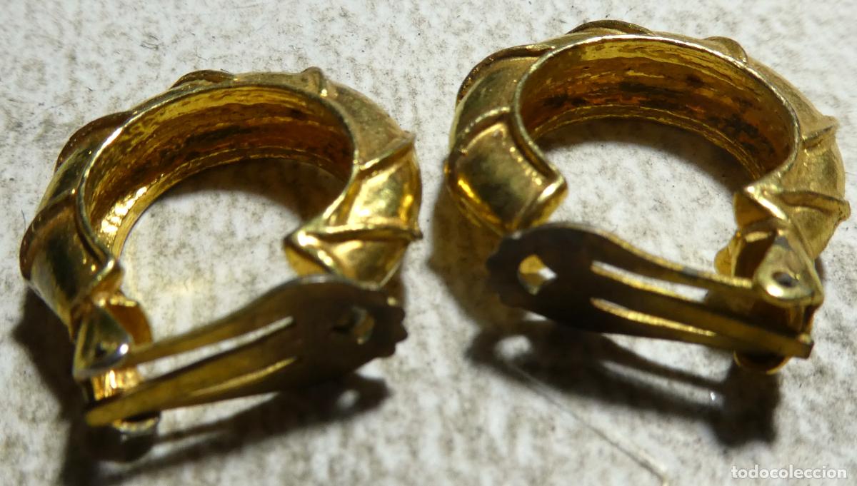 Joyeria: Conjunto de pendientes dorados - Foto 1