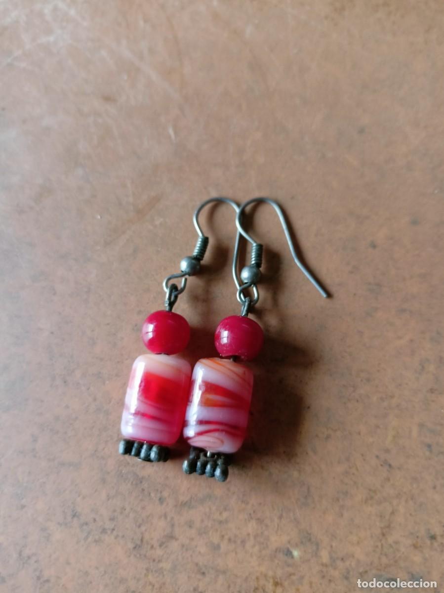 Joyeria: Lote 2 pares de pendientes bisuteria - Foto 3