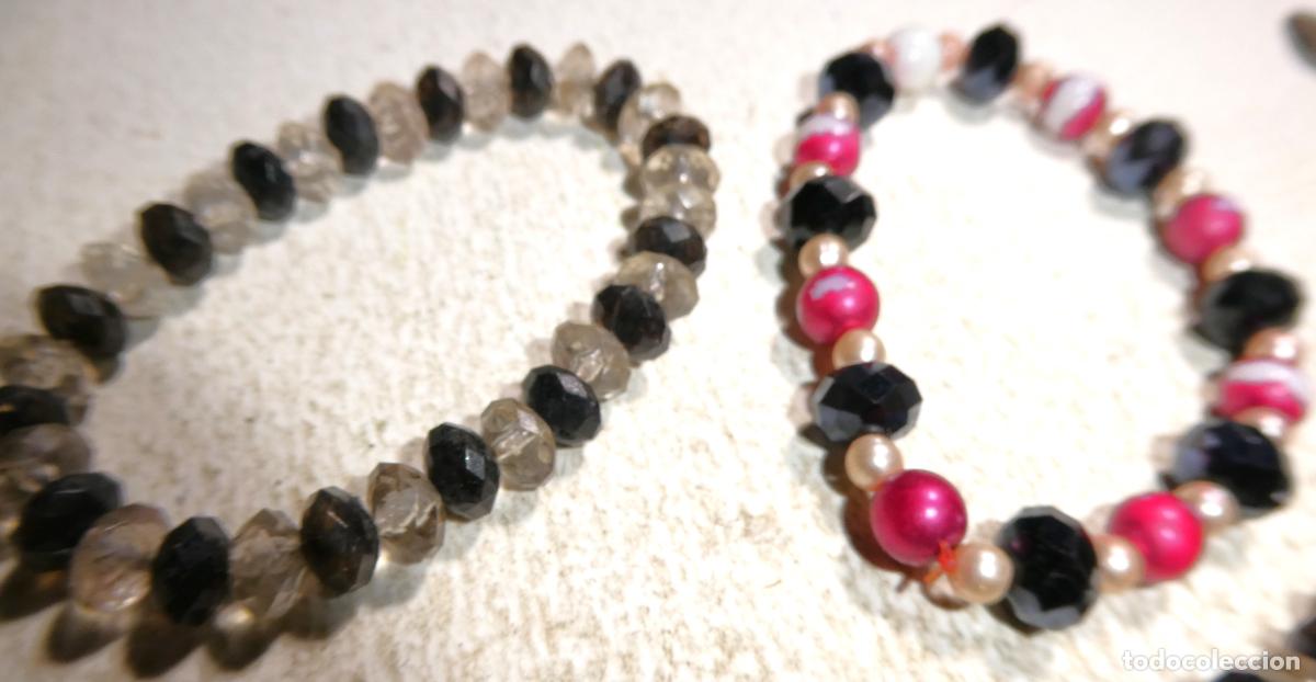 Joyeria: 4 pulseras de diferentes materiales - Foto 4