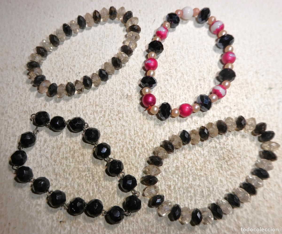 Joyeria: 4 pulseras de diferentes materiales - Foto 1