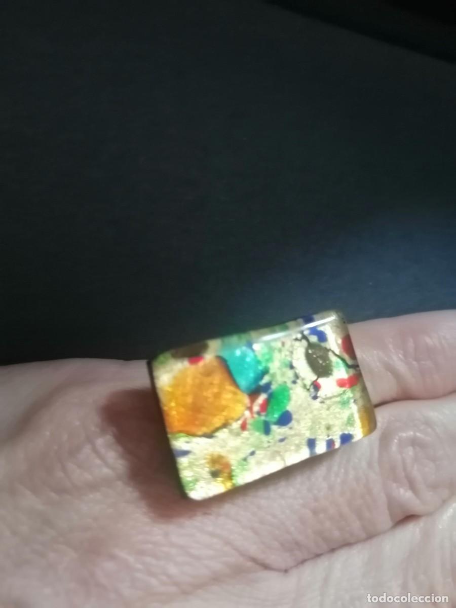 Joyeria: Anillo de cristal de Murano - Foto 1