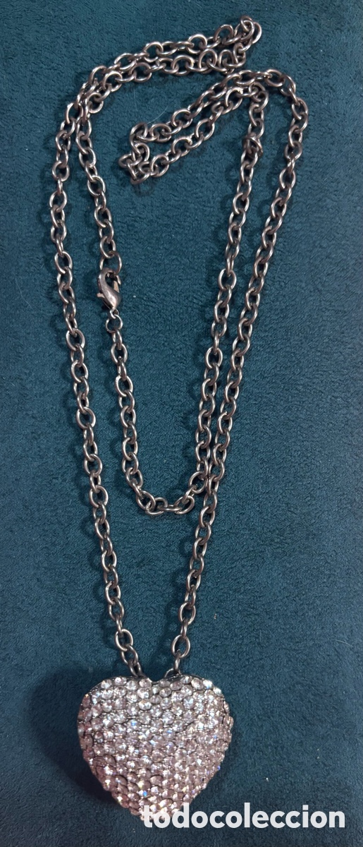 Joyeria: Colgante coraz&oacute;n y cadena - Foto 1