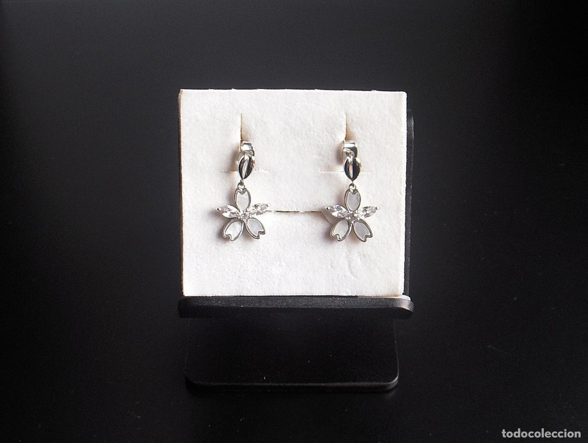 Joyeria: PENDIENTES FORMA DE FLOR EN ACERO - Foto 1