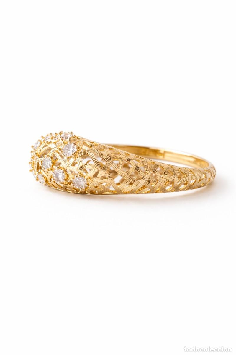 Joyeria: Pulsera Chapada en Oro con Dise&ntilde;o Calado - Foto 3