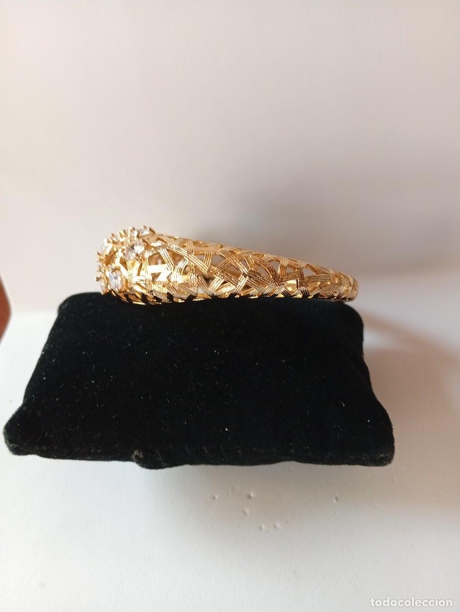 Joyeria: Pulsera Chapada en Oro con Dise&ntilde;o Calado - Foto 5