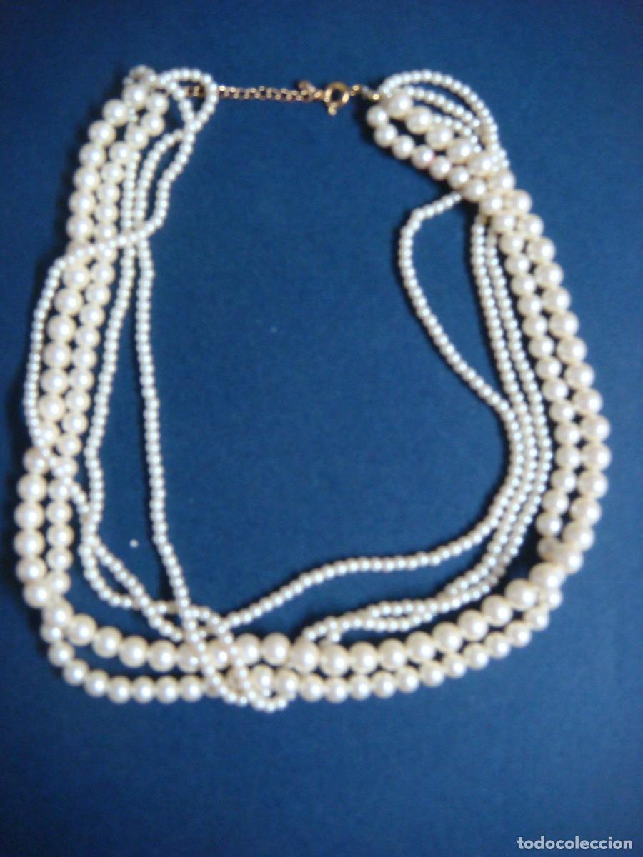 Joyeria: COLLAR DE PERLAS DE IMITACION-CAJ-N&ordm;-54 - Foto 1