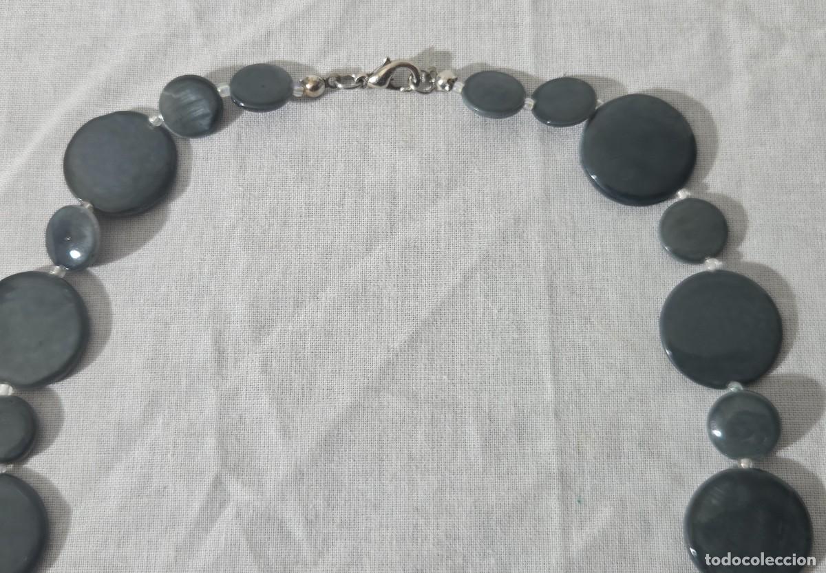 Joyeria: Collar o gargantilla de n&aacute;car negro - Foto 11