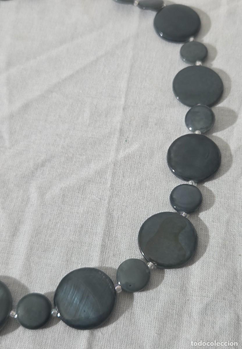 Joyeria: Collar o gargantilla de n&aacute;car negro - Foto 12