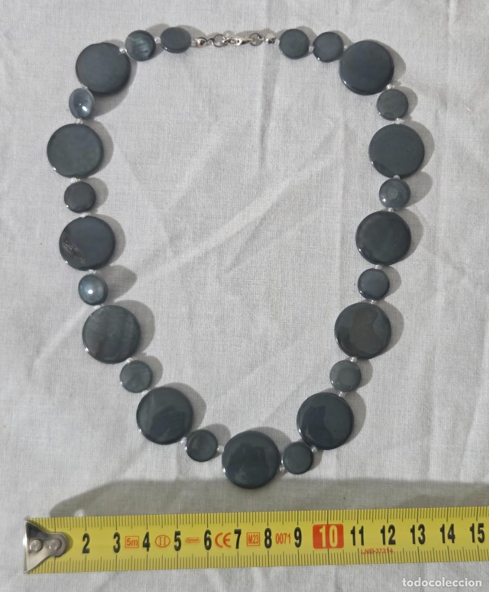 Joyeria: Collar o gargantilla de n&aacute;car negro - Foto 14