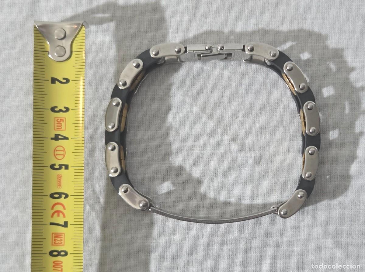 Joyeria: Pulsera de acero, cadena de moto - Foto 7