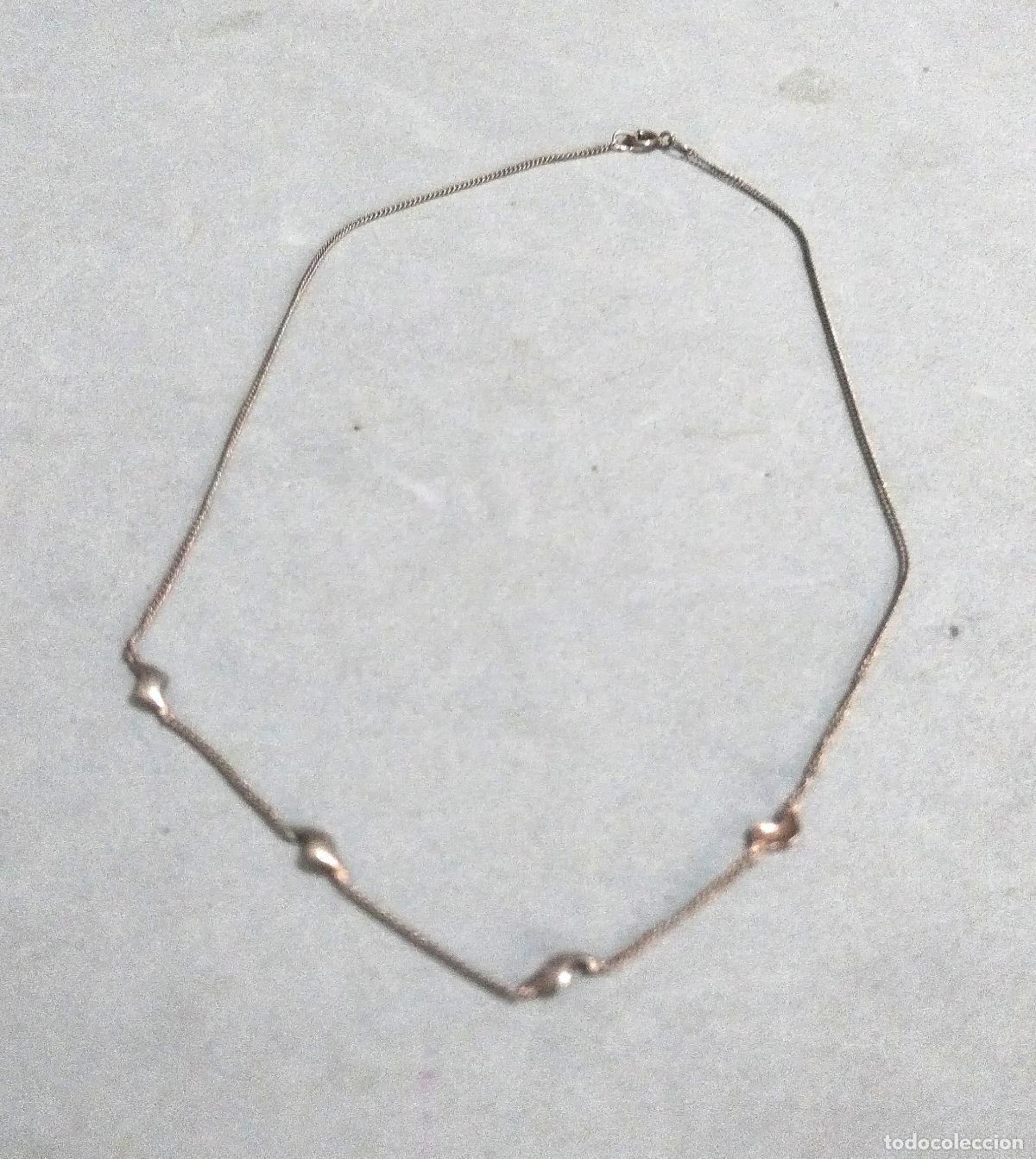Joyeria: Collar, gargantilla, cadena de plata. - Foto 1