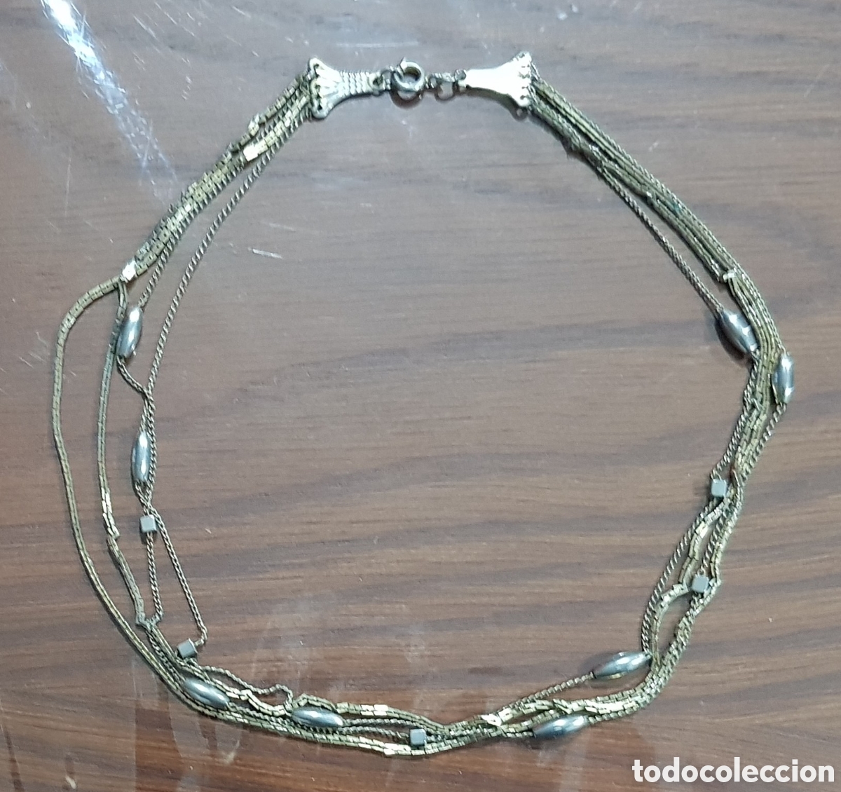Joyeria: COLLAR DORADO - PLATEADO CON VARIAS CADENAS - Foto 1