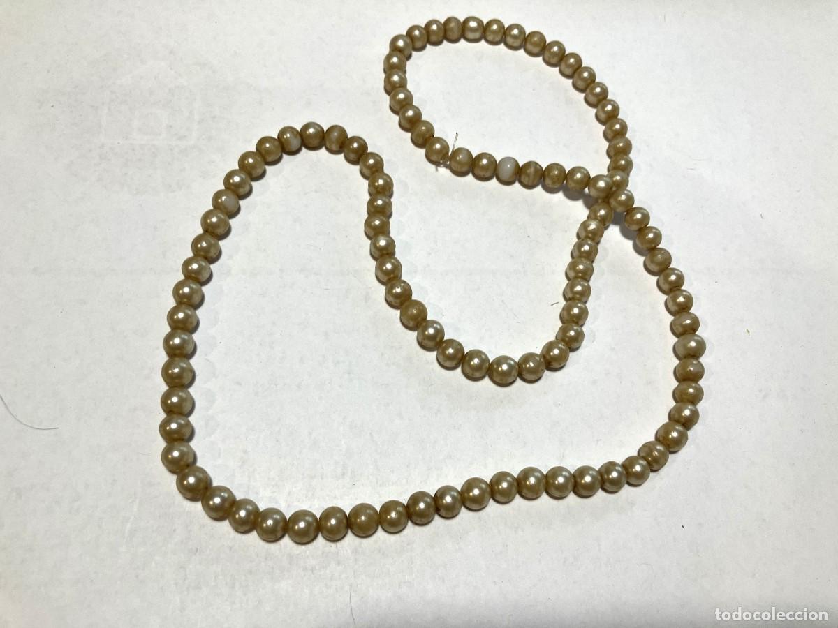Joyeria: Collar largo perlas imitaci&oacute;n - Foto 1