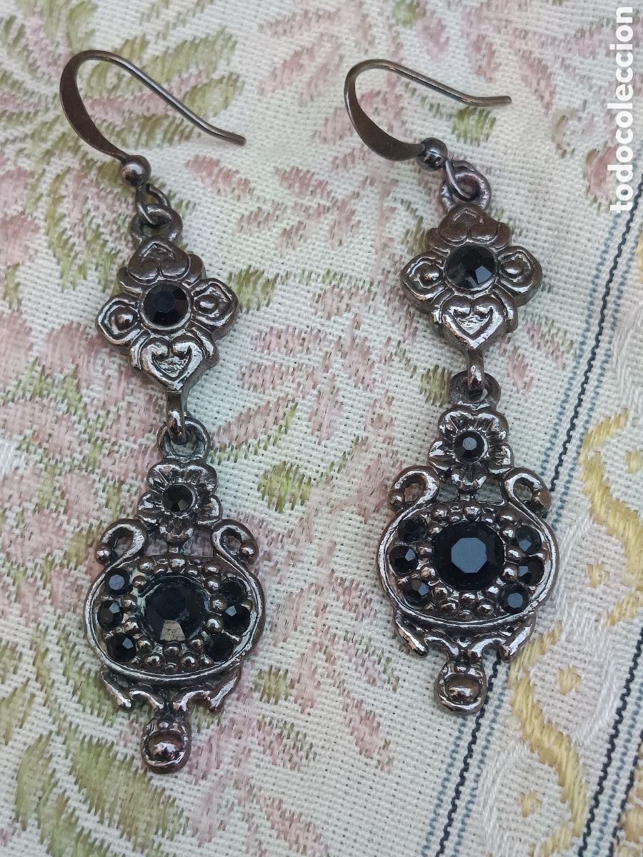 Joyeria: Pendientes estilo barroco