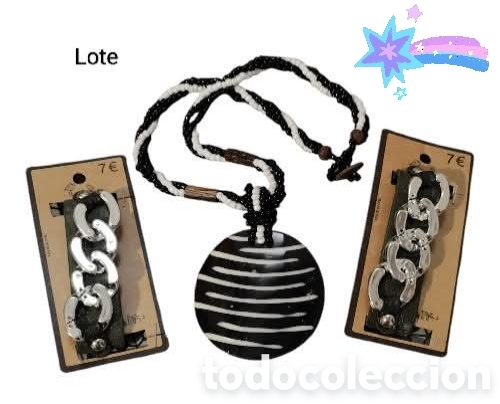 Joyeria: :::: A47 - LOTE DE DOS PULSERAS Y UN COLLAR - Foto 1