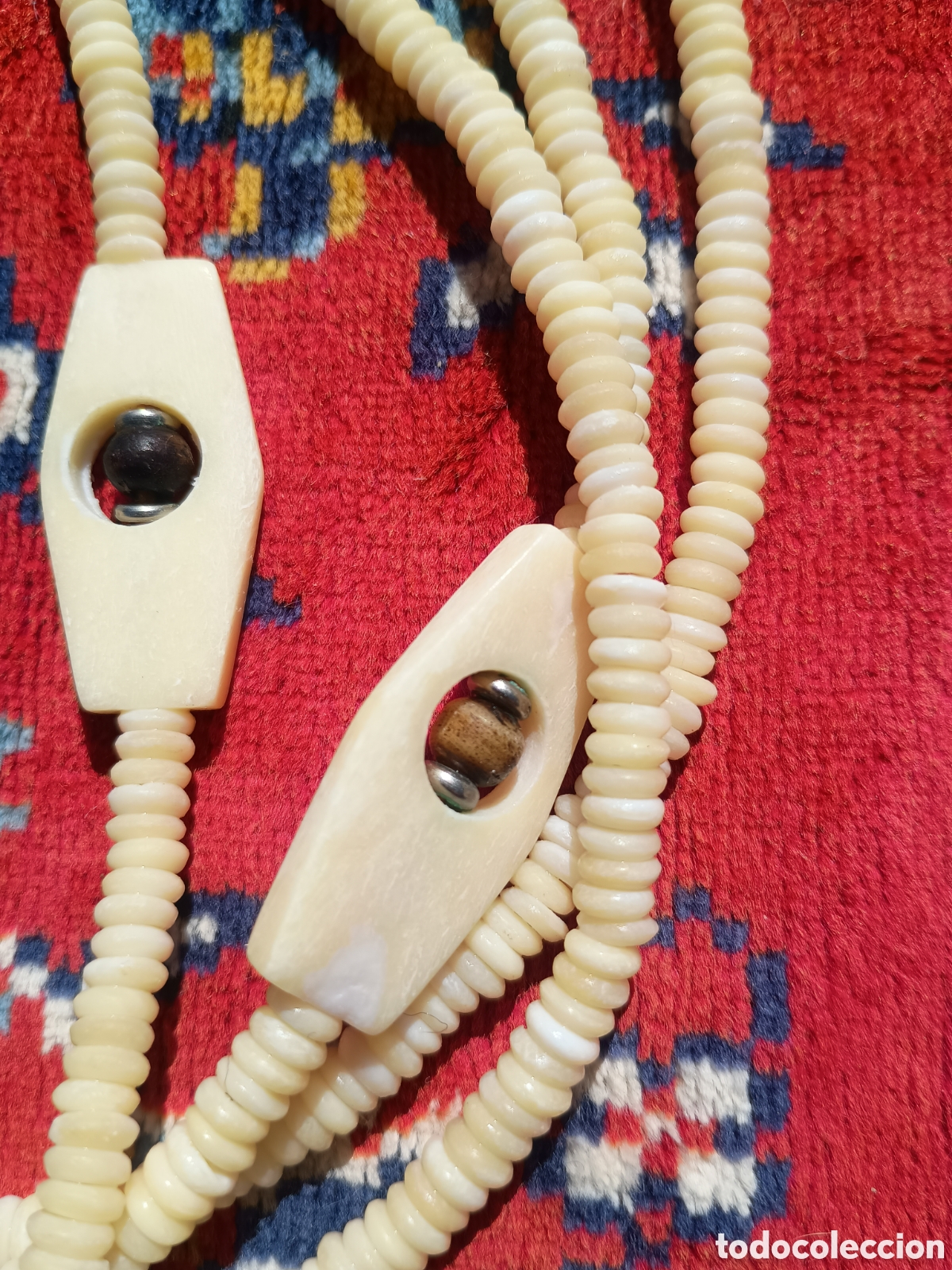 Joyeria: Collar de hueso o marfil - Foto 2