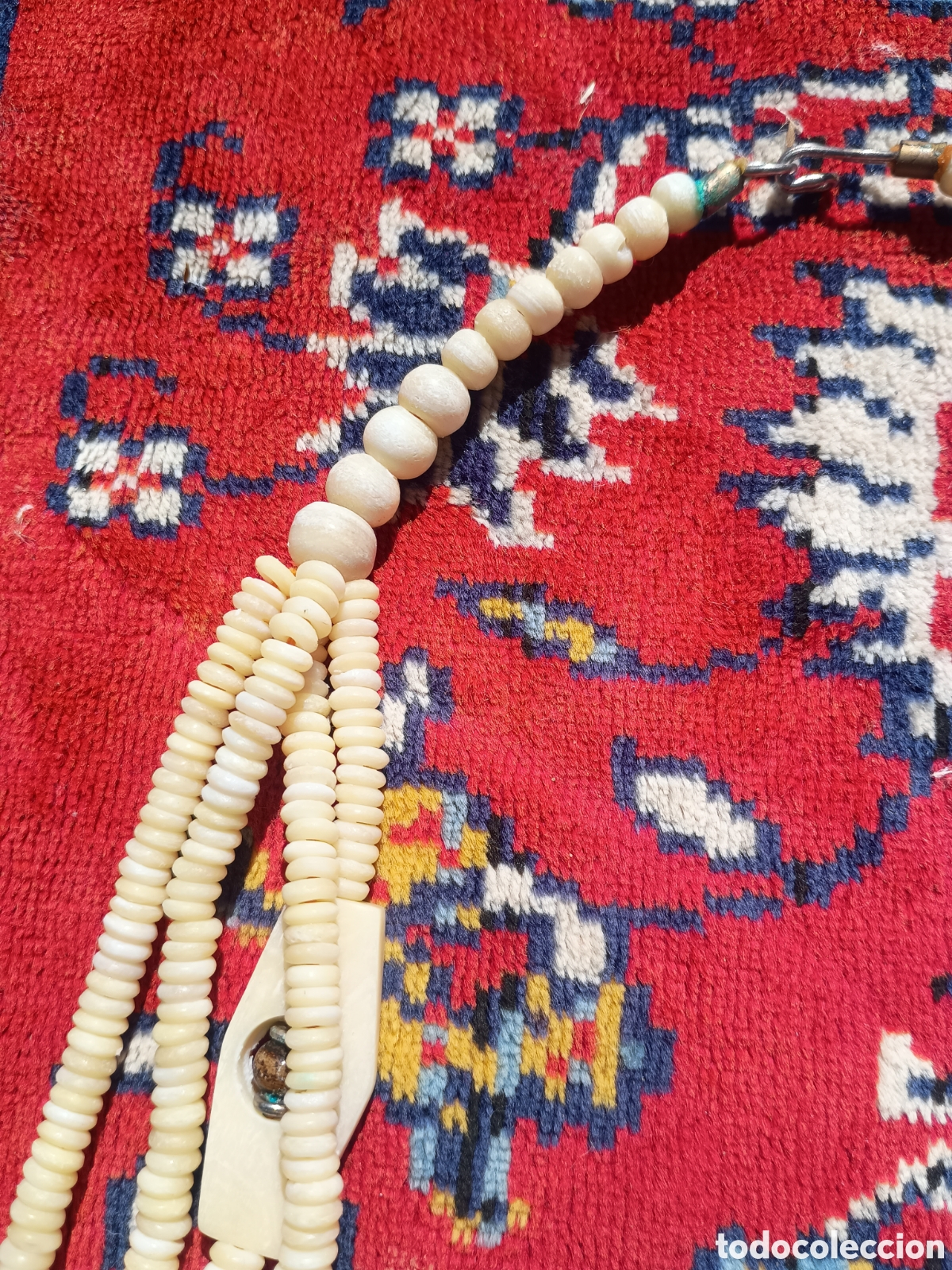 Joyeria: Collar de hueso o marfil - Foto 3