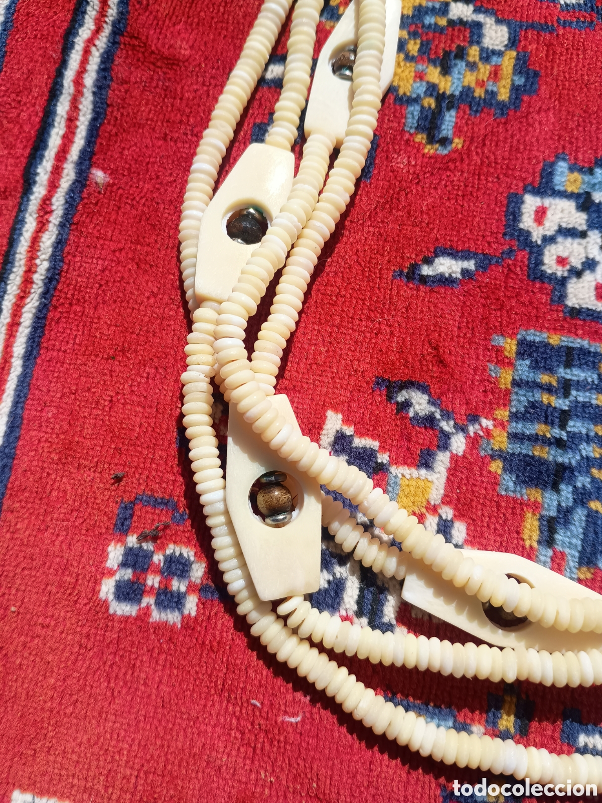 Joyeria: Collar de hueso o marfil - Foto 4