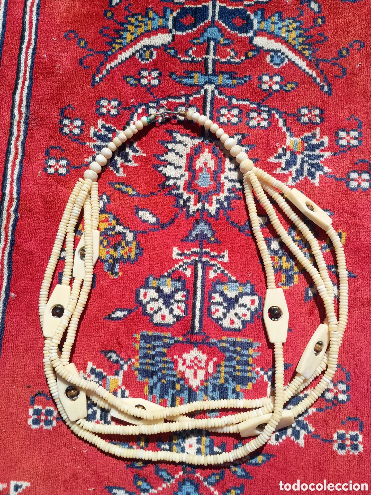 Joyeria: Collar de hueso o marfil - Foto 1