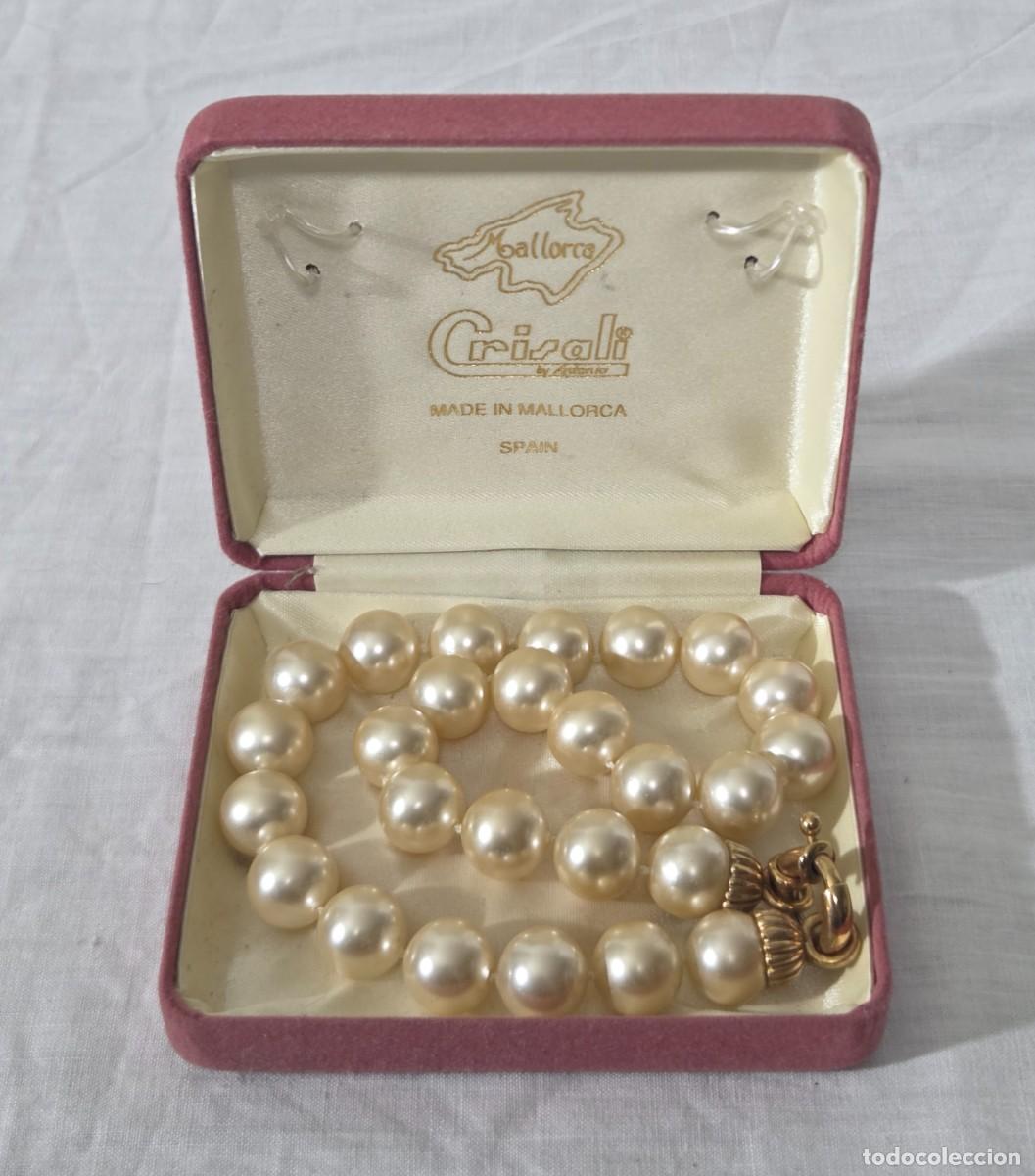 Joyeria: Collar de perlas de Mallorca, Crisali, en estuche - Foto 1