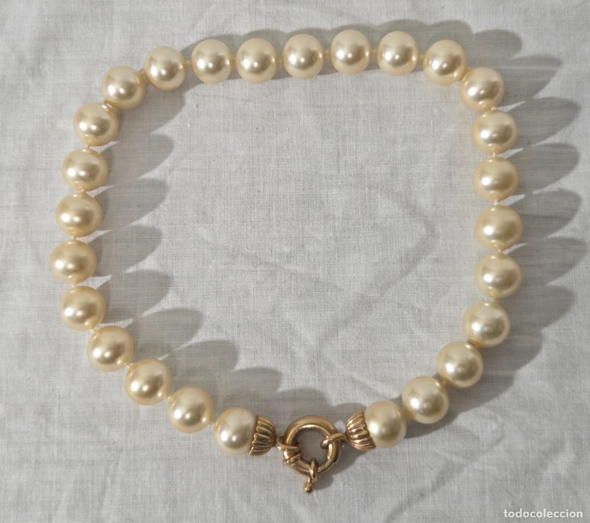 Joyeria: Collar de perlas de Mallorca, Crisali, en estuche - Foto 3