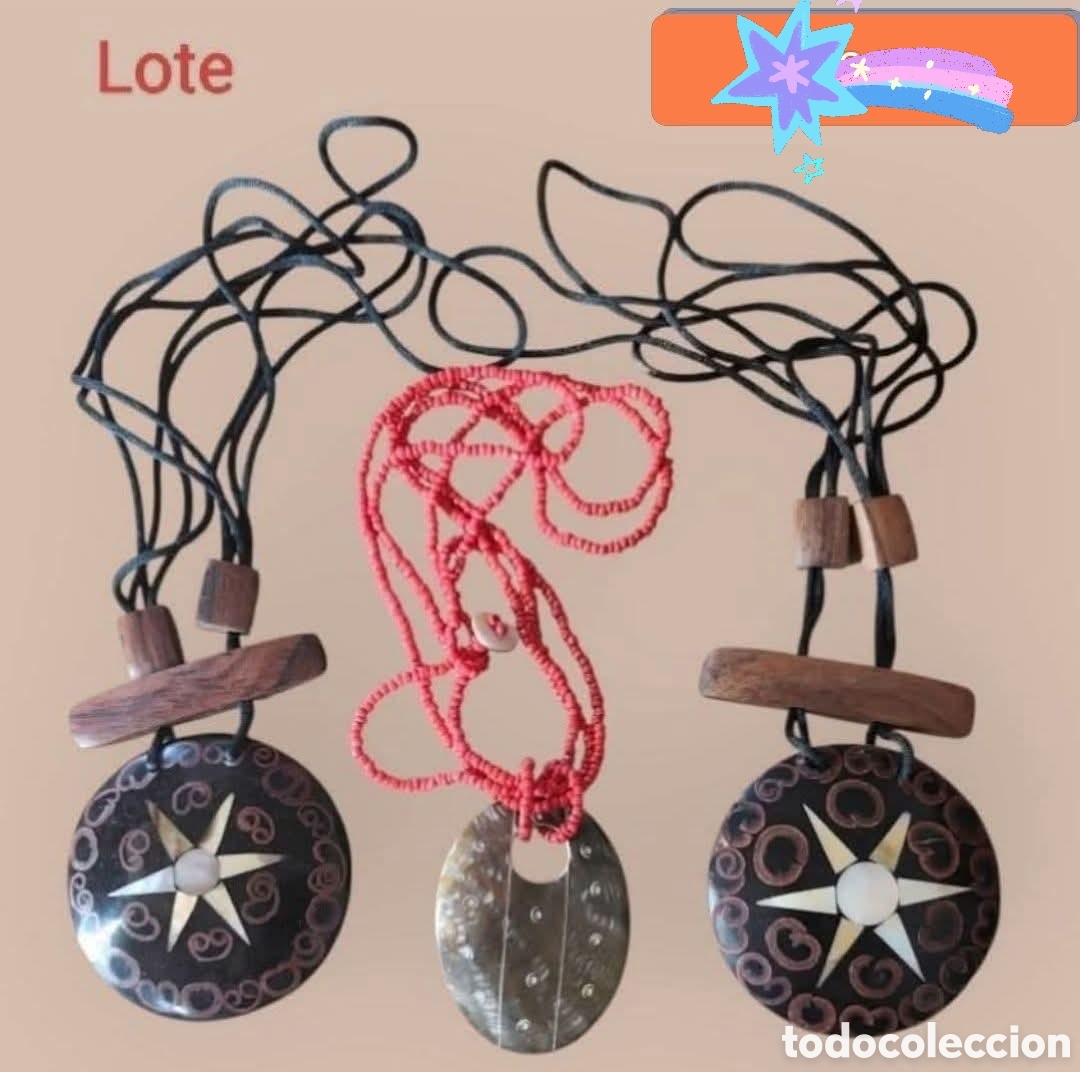 Joyeria: :::: S33 - LOTE DE TRES COLLARES - Foto 1