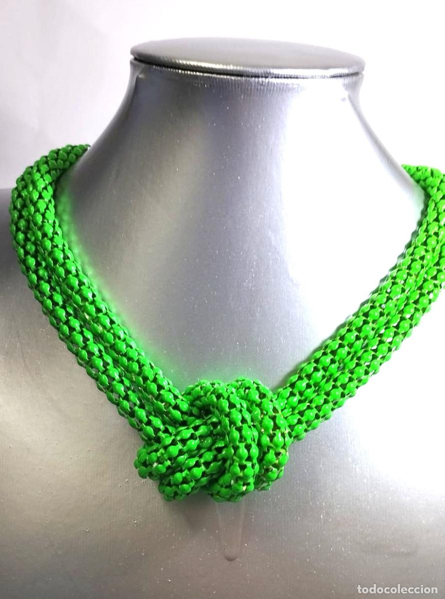 Joyeria: Collar corto color verde, Nuevo - Foto 2