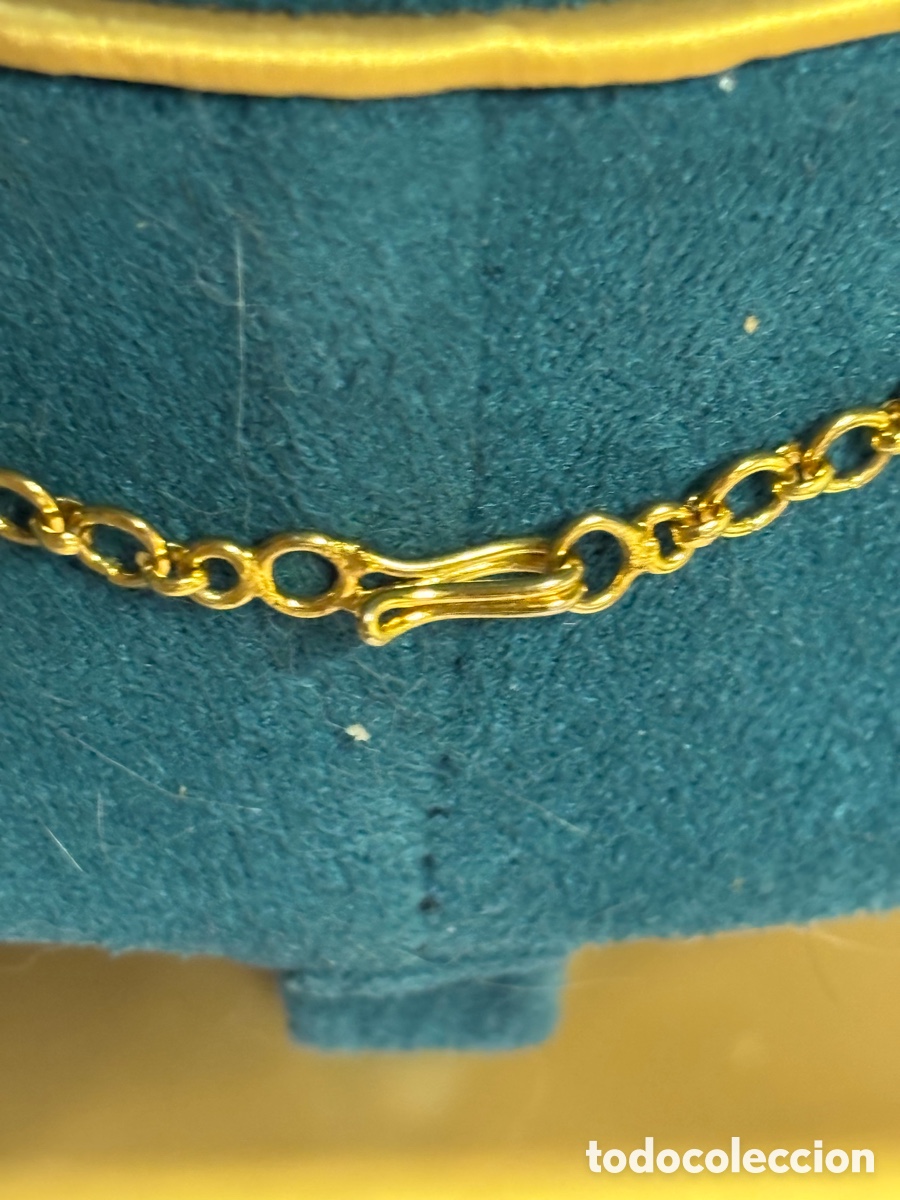 Joyeria: Gargantilla dorada vintage - Foto 2