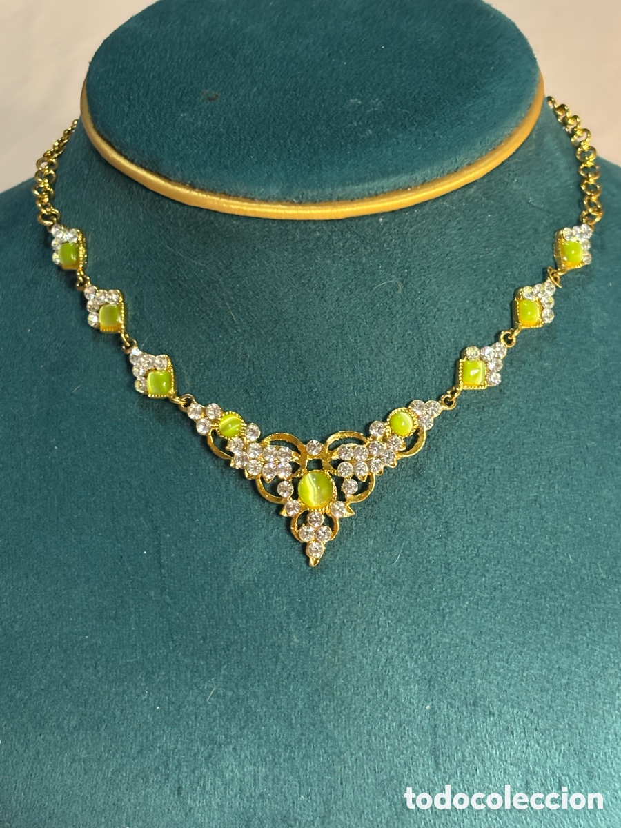 Joyeria: Gargantilla dorada vintage - Foto 1