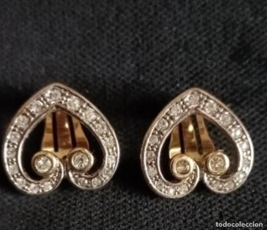 Joyeria: Pendientes pinza coraz&oacute;n - Foto 1