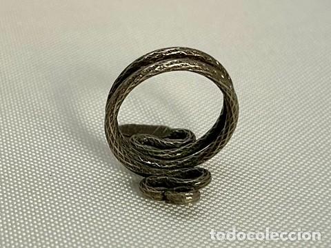Joyeria: ANILLO DE BISUTERIA VINTAGE CON FORMA DE SERPIENTE - Foto 4