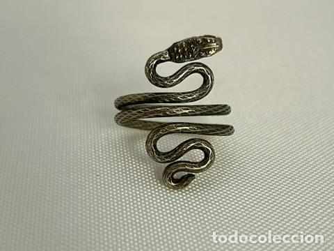 Joyeria: ANILLO DE BISUTERIA VINTAGE CON FORMA DE SERPIENTE - Foto 5