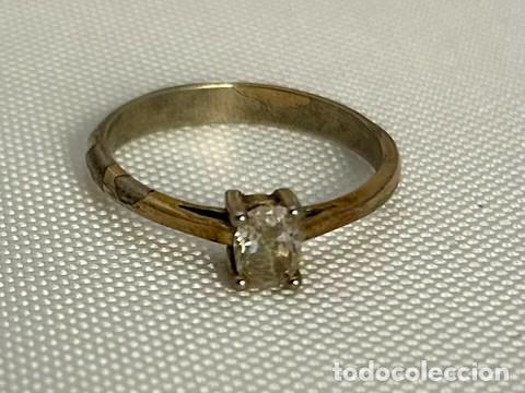 Joyeria: ANILLO DE BISUTERIA SOLITARIO ESTILO SEIS GARRAS TIPO SORTIJA DE COMPROMISO VINTAGE