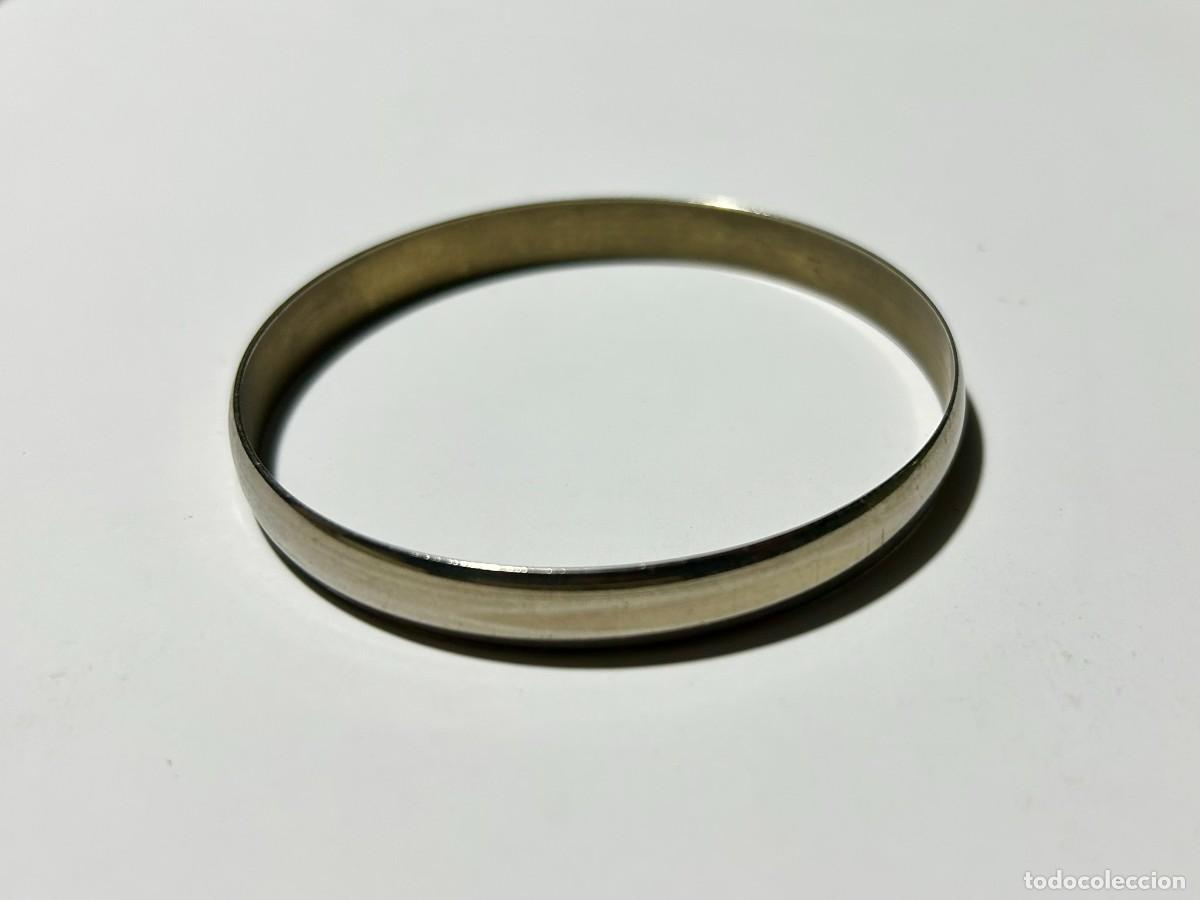 Joyeria: PULSERA R&Iacute;GIDA VINTAGE TIPO BANGLE SIMPLE SIN DECORACI&Oacute;N